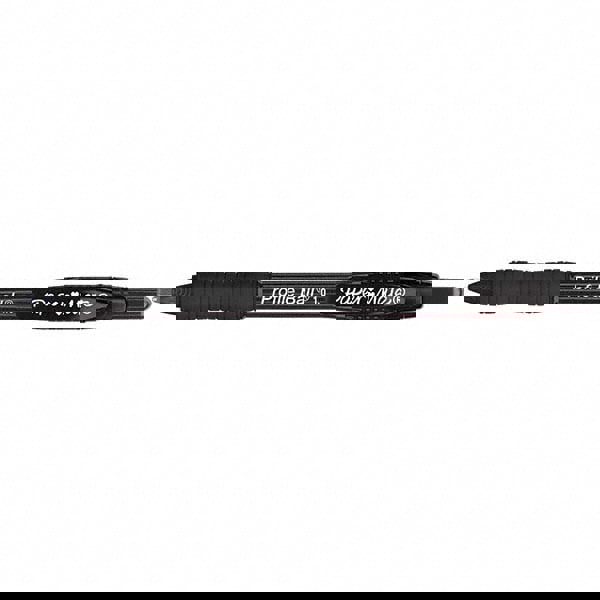 Retractable Ball Point Pen: 1 mm Tip, Black Ink